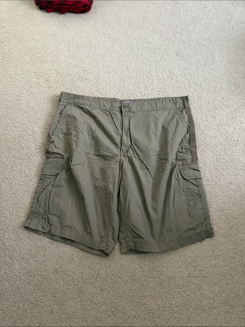 Falls Creek Olive Cargo Shorts
